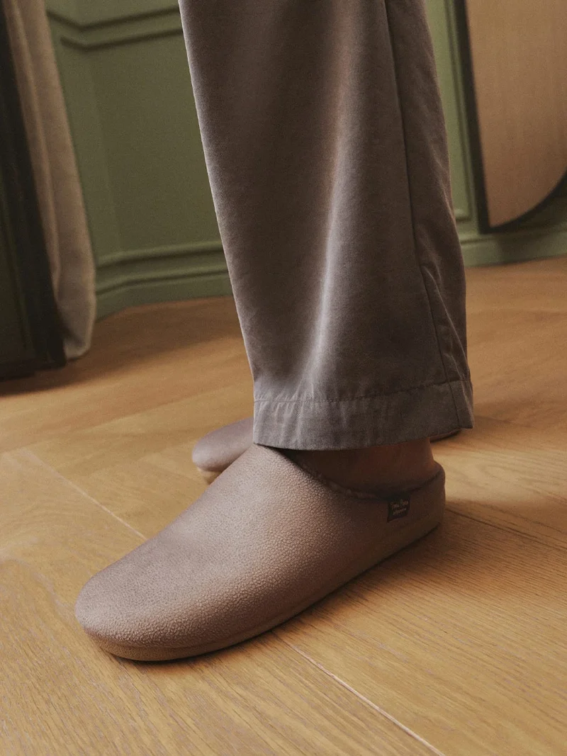 Slippers abiertas para hombre en tejido | NOTI-BD