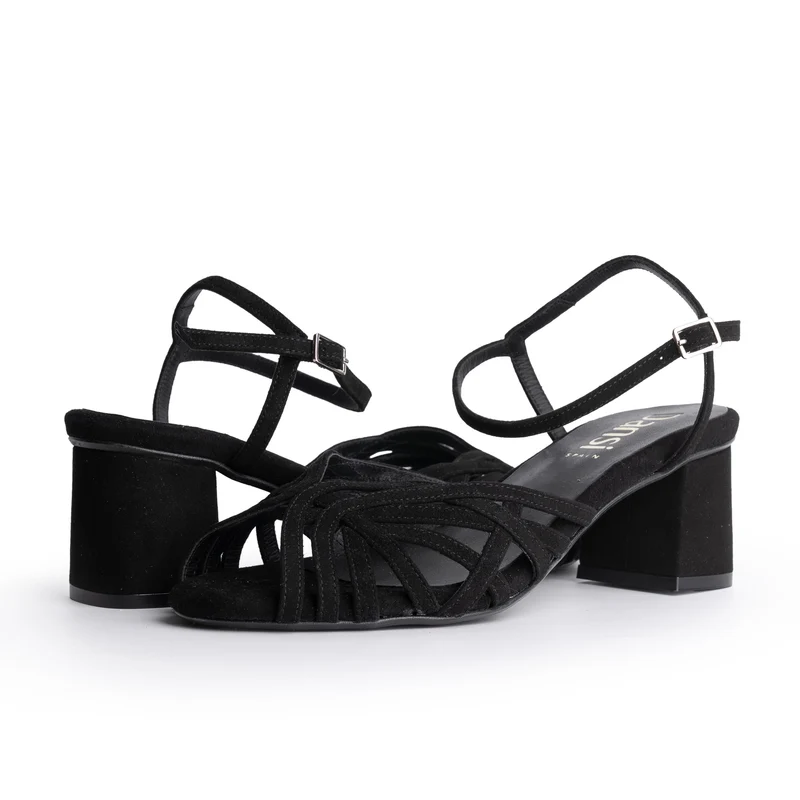 Sandalia negro 8343 Dansi