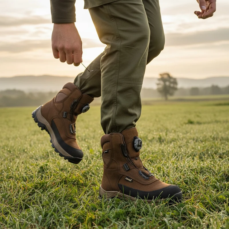 Botas de montaña y caza Unisex Chiruca Bulldog Boa Bandeleta 12 Gore-Tex Marrón