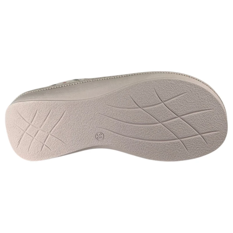 Zapatillas de Casa Salvi Mafalda 76T615 Arena
