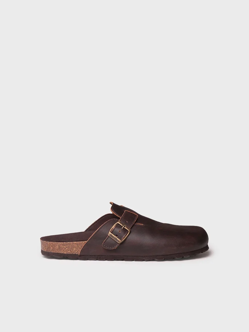 Zueco cerrado en piel para hombre | GORKA