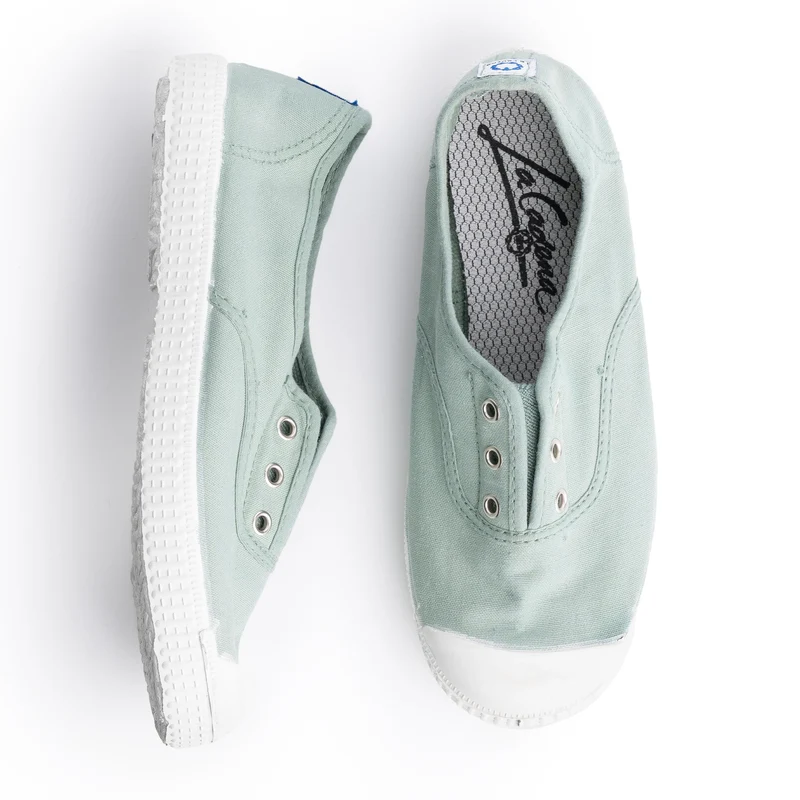 Zapatilla verde 88088 La Cadena
