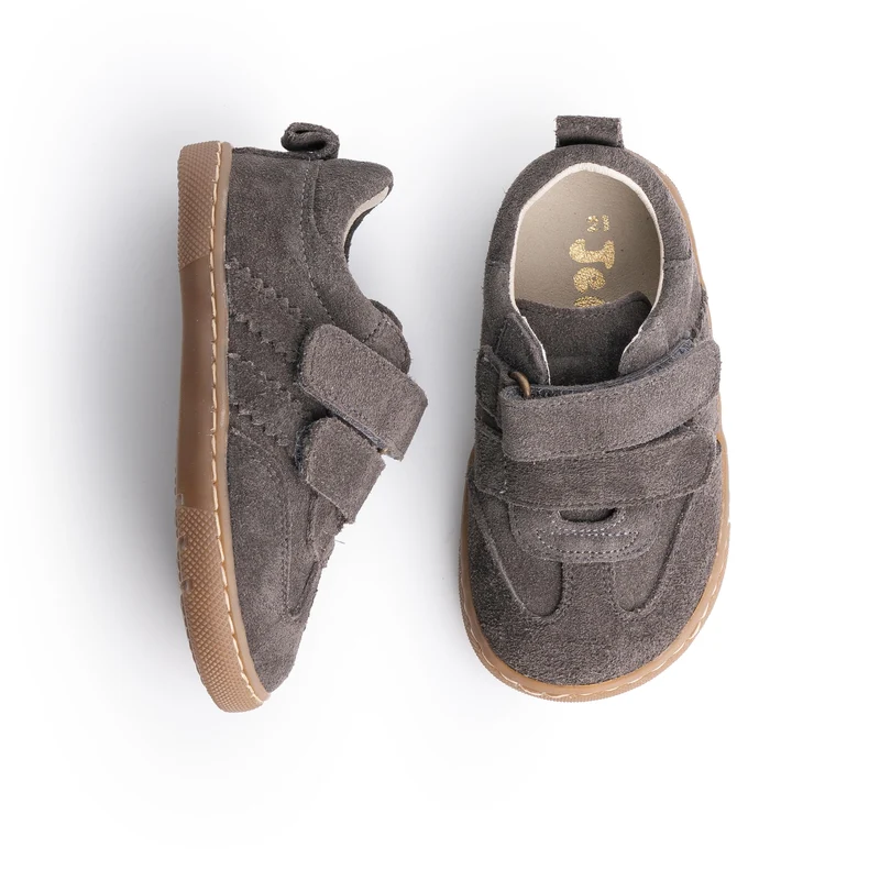 Deportiva barefoot serraje gris REP Jeromín