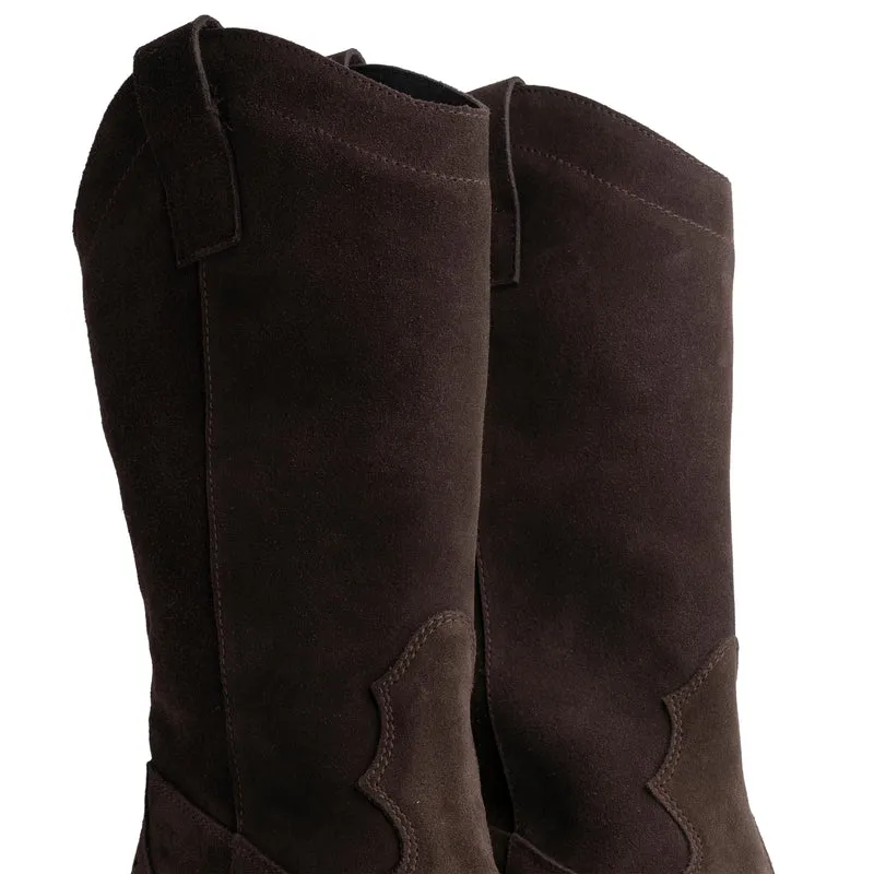 Bota serraje marrón TENDA Jeromín
