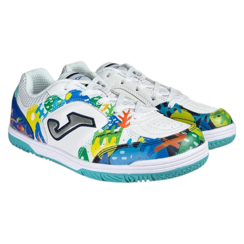 Zapatillas Joma Top Flex JR 2602 Blanco