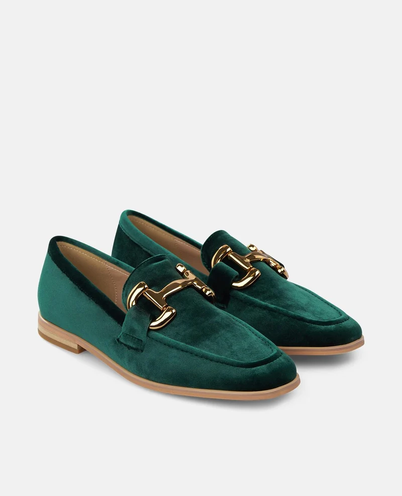MOCASÍN TERCIOPELO ESTRIBO