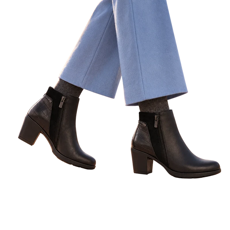 MUJER BOTIN PIEL GLACIAL