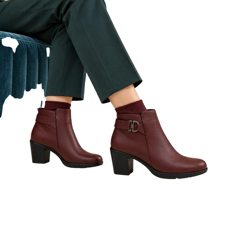MUJER BOTIN PIEL BOREAL
