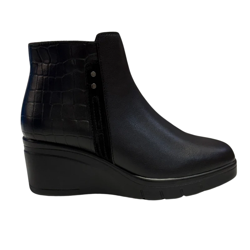 MUJER BOTIN PIEL NIEBLA