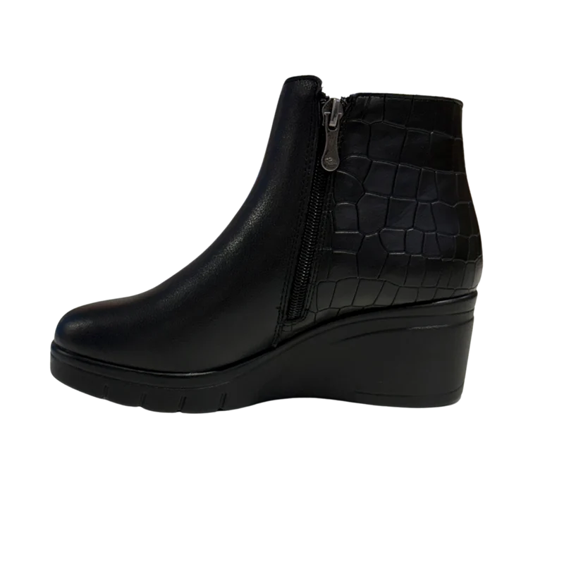 MUJER BOTIN PIEL NIEBLA