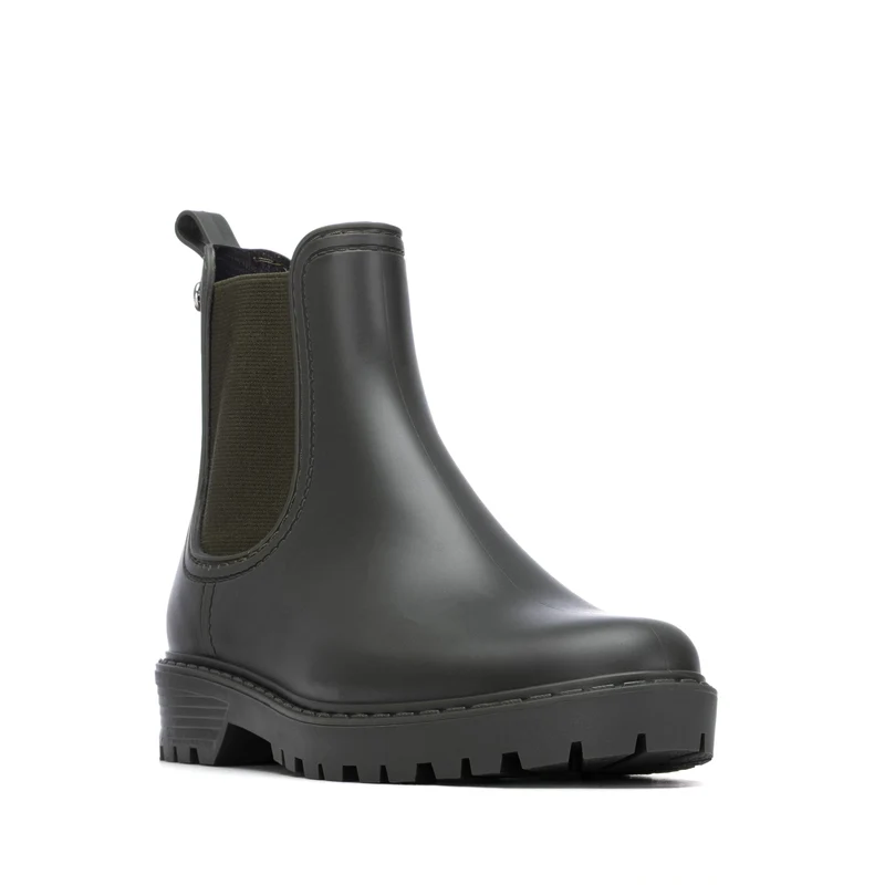 MUJER BOTIN AGUA MEDIO OLIVA