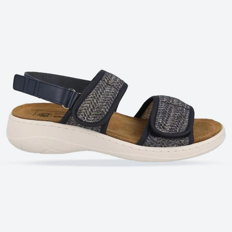 Sandalias Wallis para mujer de ajuste ancho DB