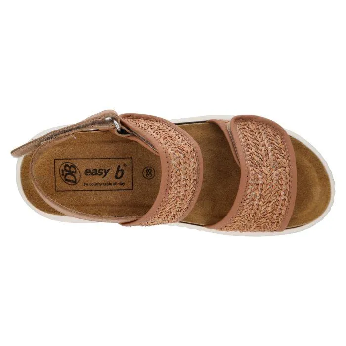 Sandalias Wallis para mujer de ajuste ancho DB