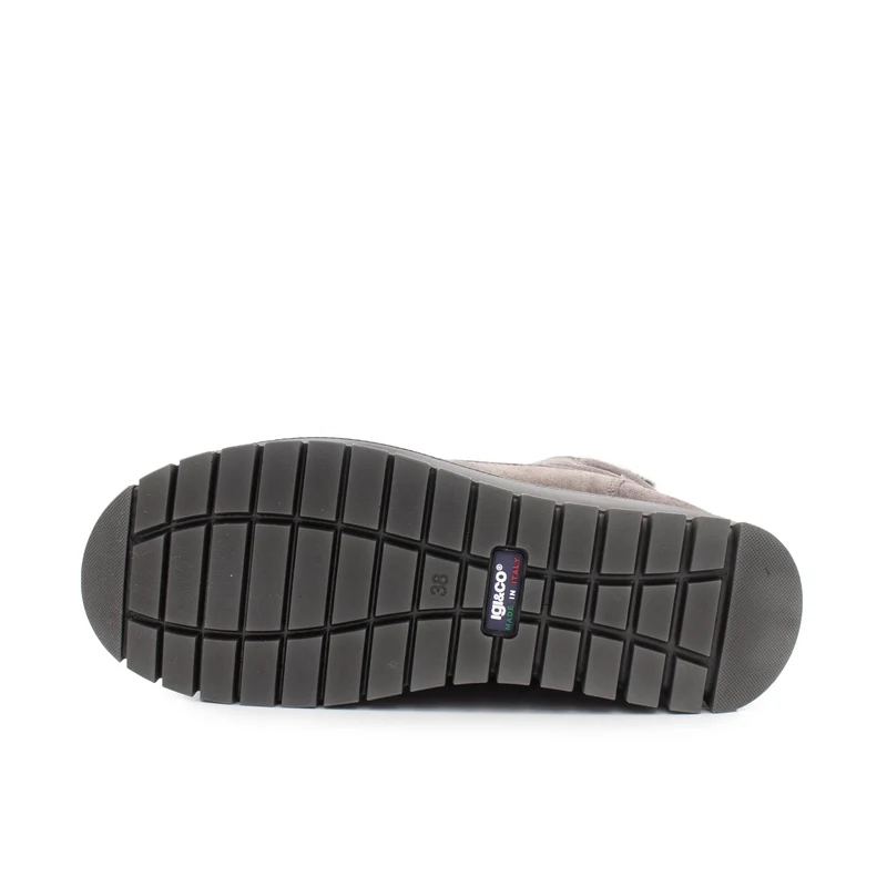 Bota serraje gris 86589 Igi & Co