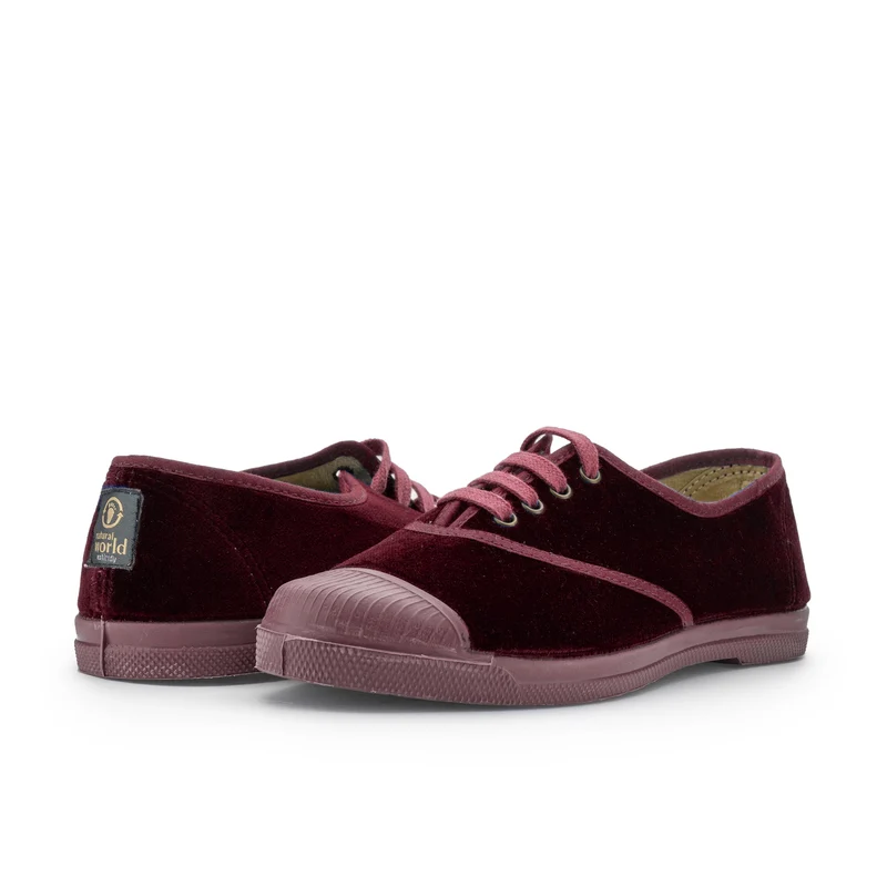 Zapatilla burdeos TER130 Natural World