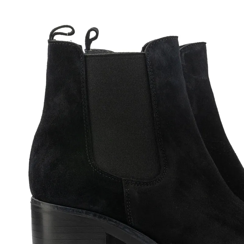 Botín serraje negro 5531 Alpe