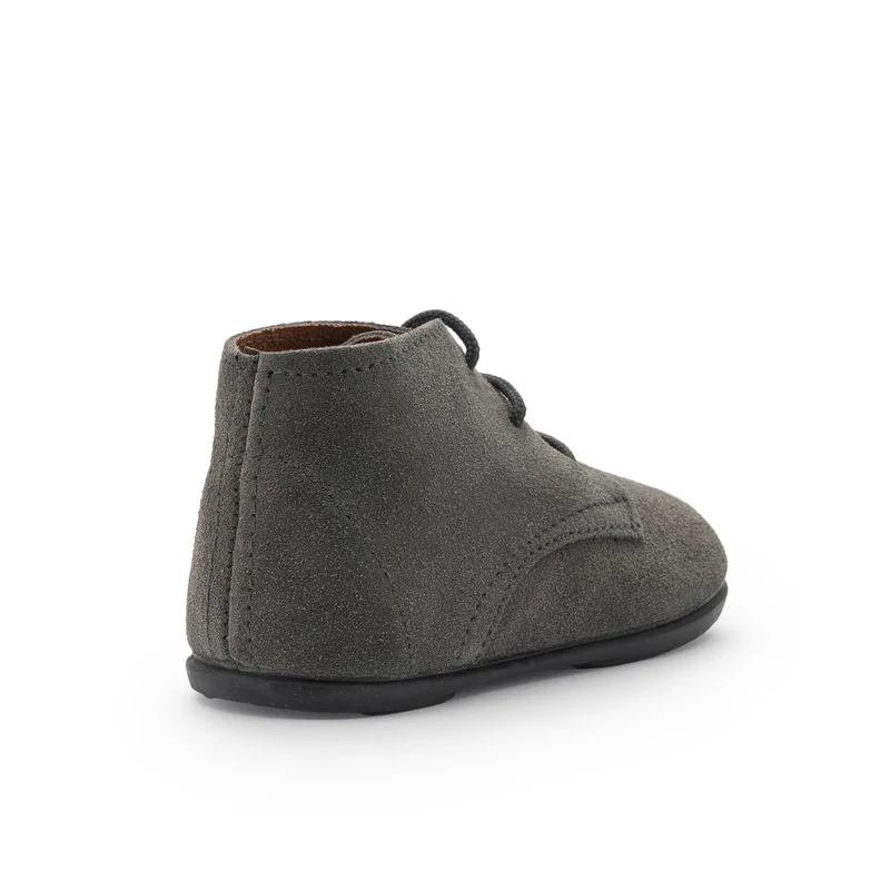 Bota barefoot serraje gris 170 Pepa & Cris