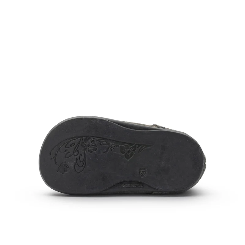 Bota barefoot serraje gris 170 Pepa & Cris