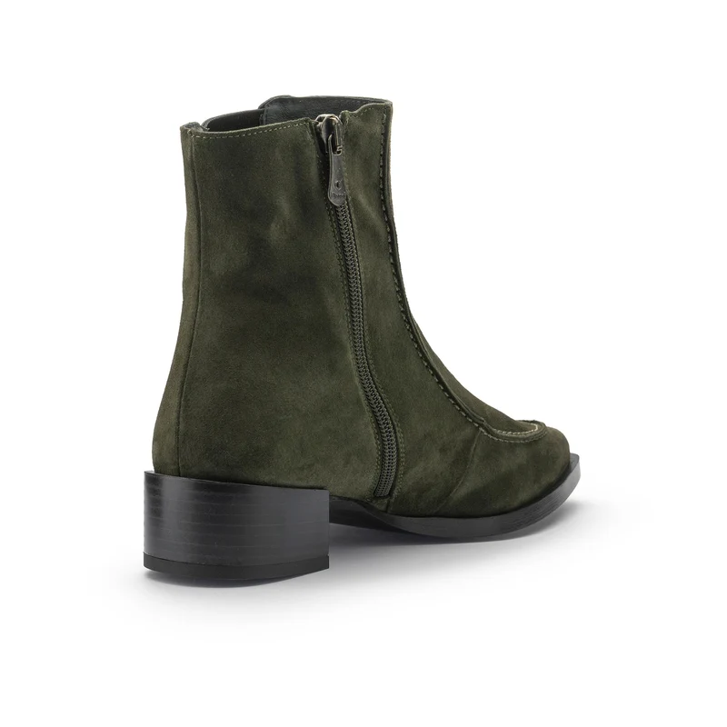 Botín serraje verde 7780B Dansi