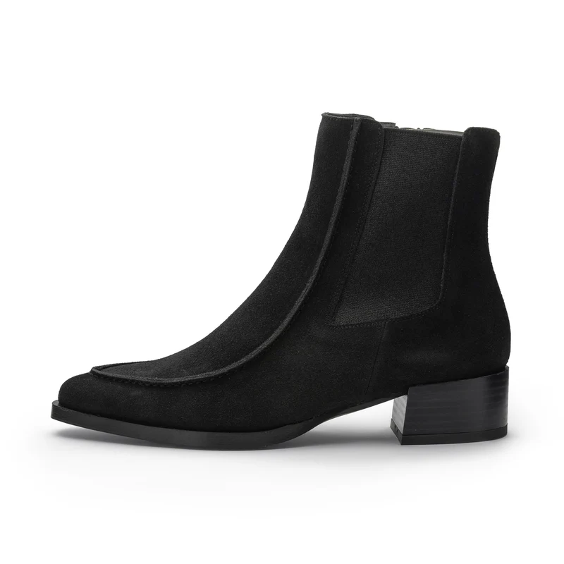 Botín serraje negro 7780B Dansi