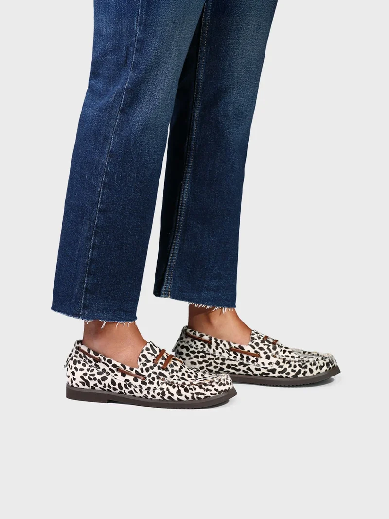 Náutico en piel para mujer | CORAL-P