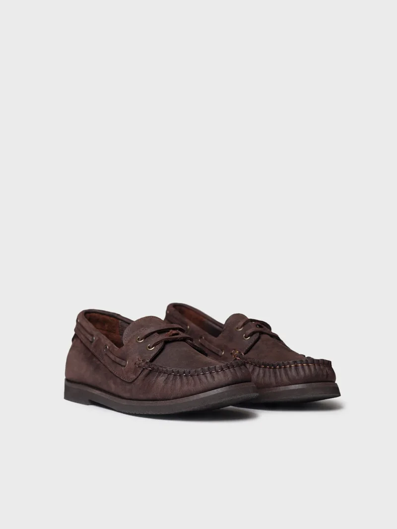 Náutico en piel para mujer | CORAL-P