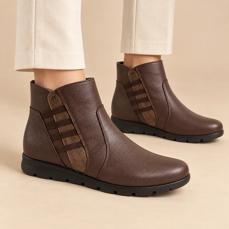 MUJER BOTIN COZY