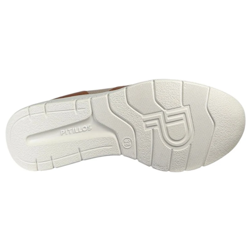 Zapatos Deportivos Pitillos 11611 Cuero Topo Bronce