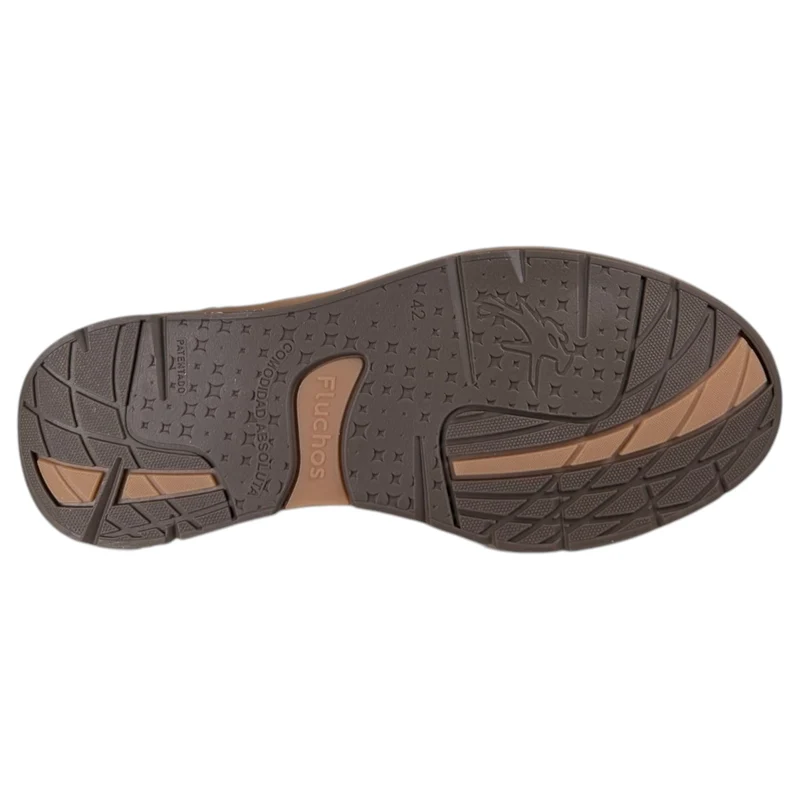 Zapatos Deportivos Fluchos Jeff F2511 Café