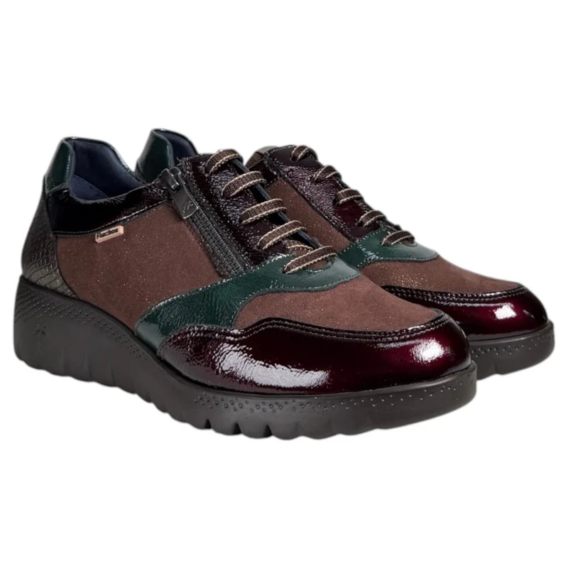 Zapatos Deportivos Fluchos Live F2248 Café
