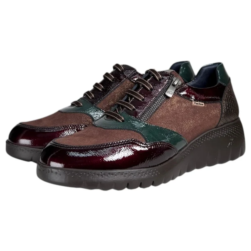 Zapatos Deportivos Fluchos Live F2248 Café