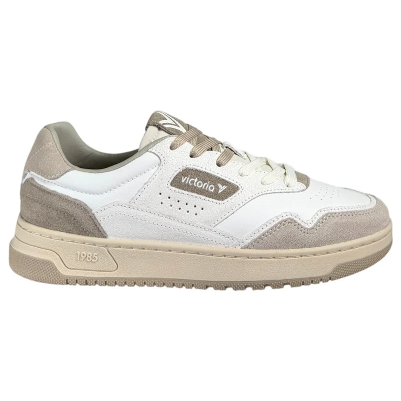 Zapatillas Victoria C80 - Casual 8800130 Crema