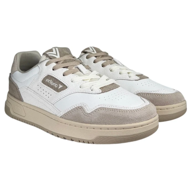 Zapatillas Victoria C80 - Casual 8800130 Crema