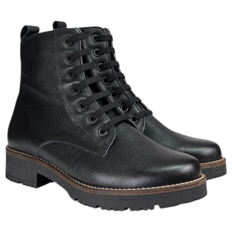 Botines Pitillos Militar 11567 Negro