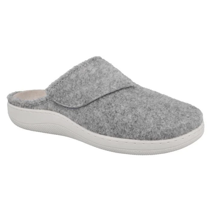Pantuflas mules anchas Lake para mujer