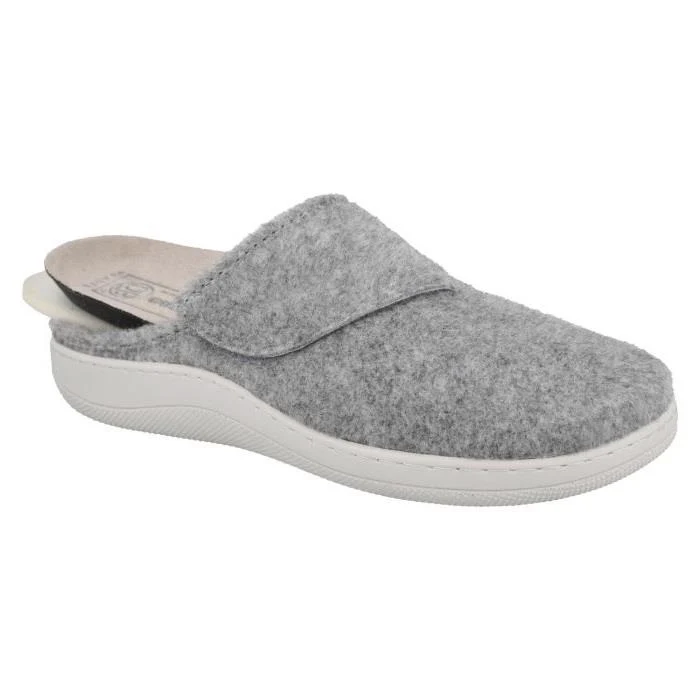 Pantuflas mules anchas Lake para mujer