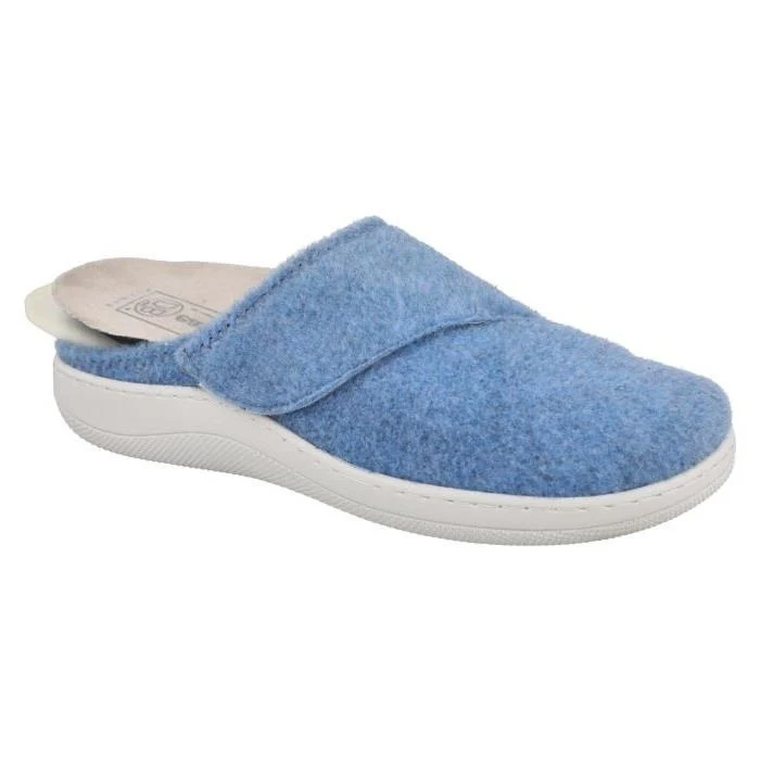 Pantuflas mules anchas Lake para mujer