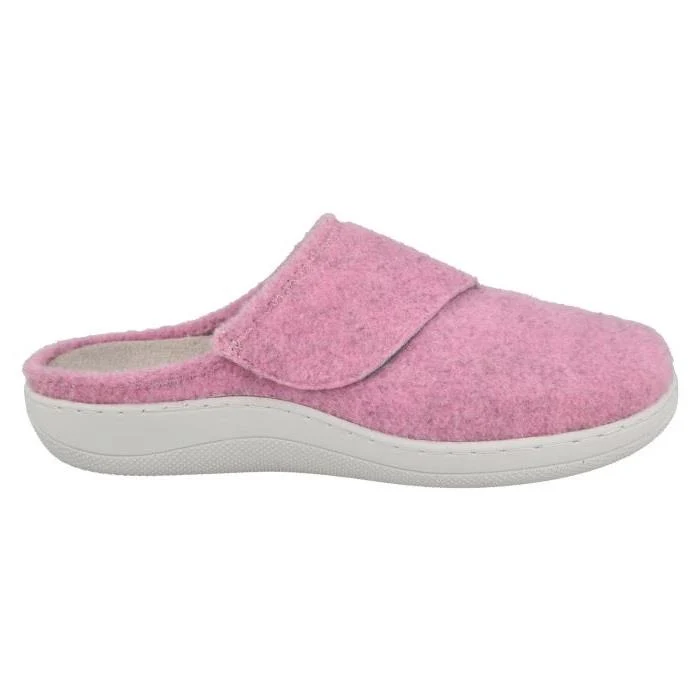 Pantuflas mules anchas Lake para mujer