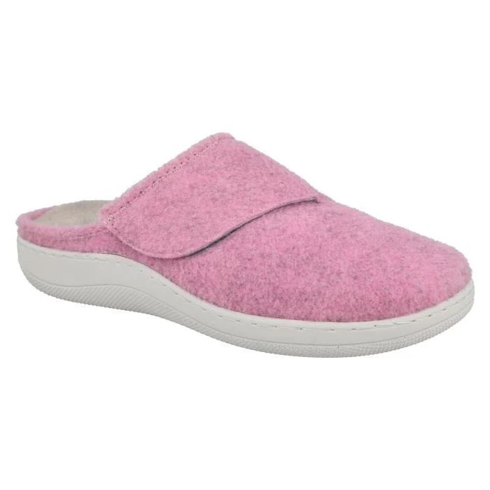 Pantuflas mules anchas Lake para mujer