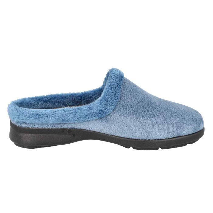 Pantuflas Mule DB Rug de ajuste ancho para mujer