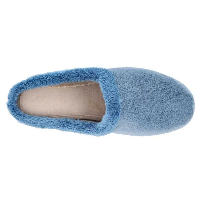 Pantuflas Mule DB Rug de ajuste ancho para mujer