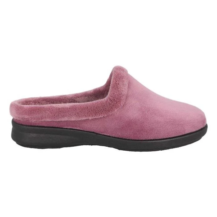Pantuflas Mule DB Rug de ajuste ancho para mujer