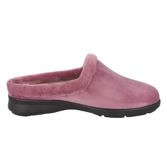 Pantuflas Mule DB Rug de ajuste ancho para mujer