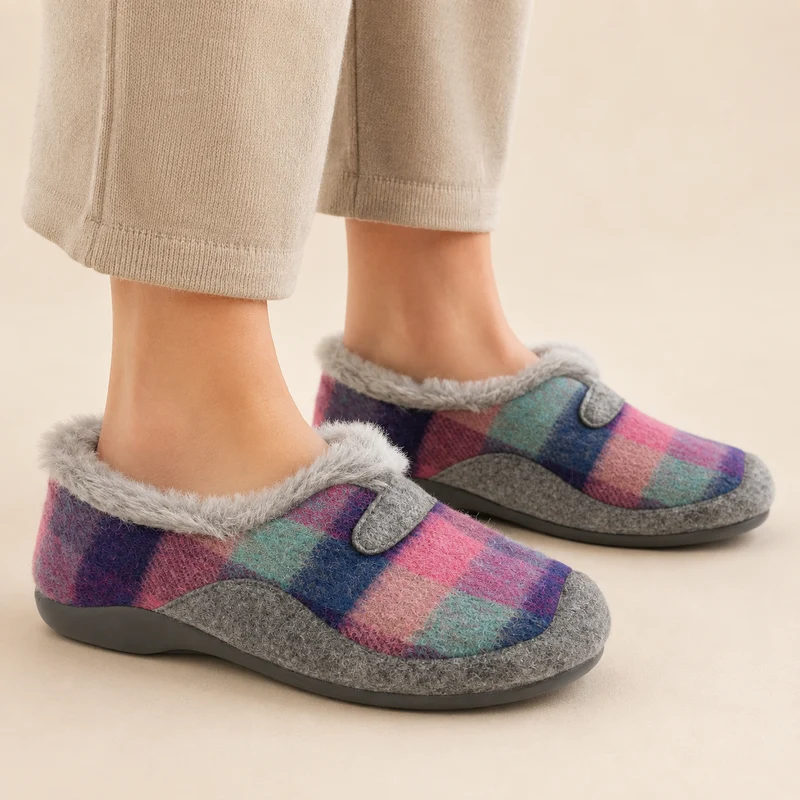 MUJER ZAPATILLAS DE ESTAR POR CASA WELLNESS