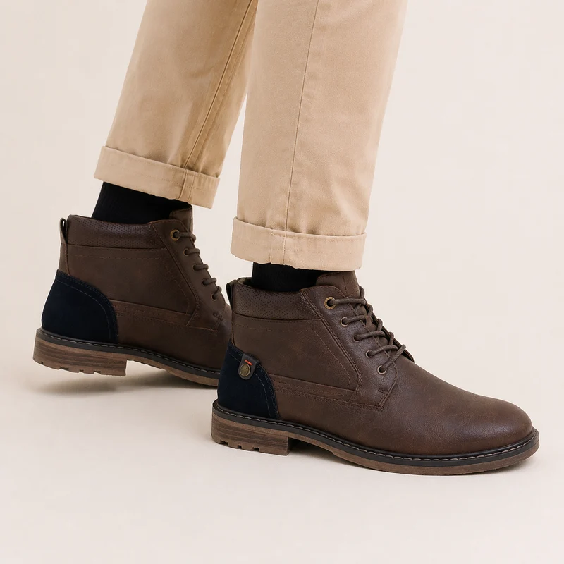 HOMBRE BOTIN XTI SEBASTIAN MARRON