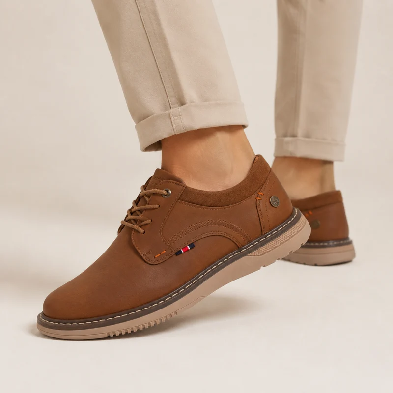 HOMBRE CASUAL XTI AARON CAMEL