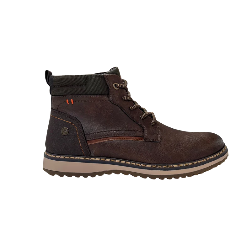 HOMBRE BOTIN XTI ALONSO MARRON