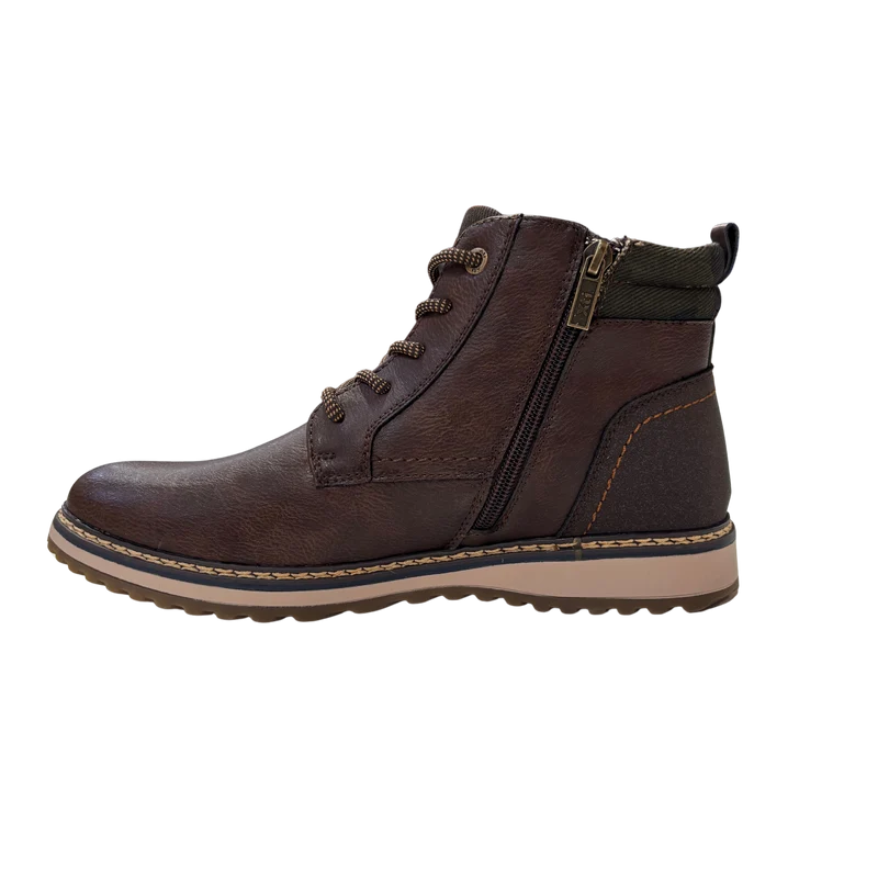 HOMBRE BOTIN XTI ALONSO MARRON
