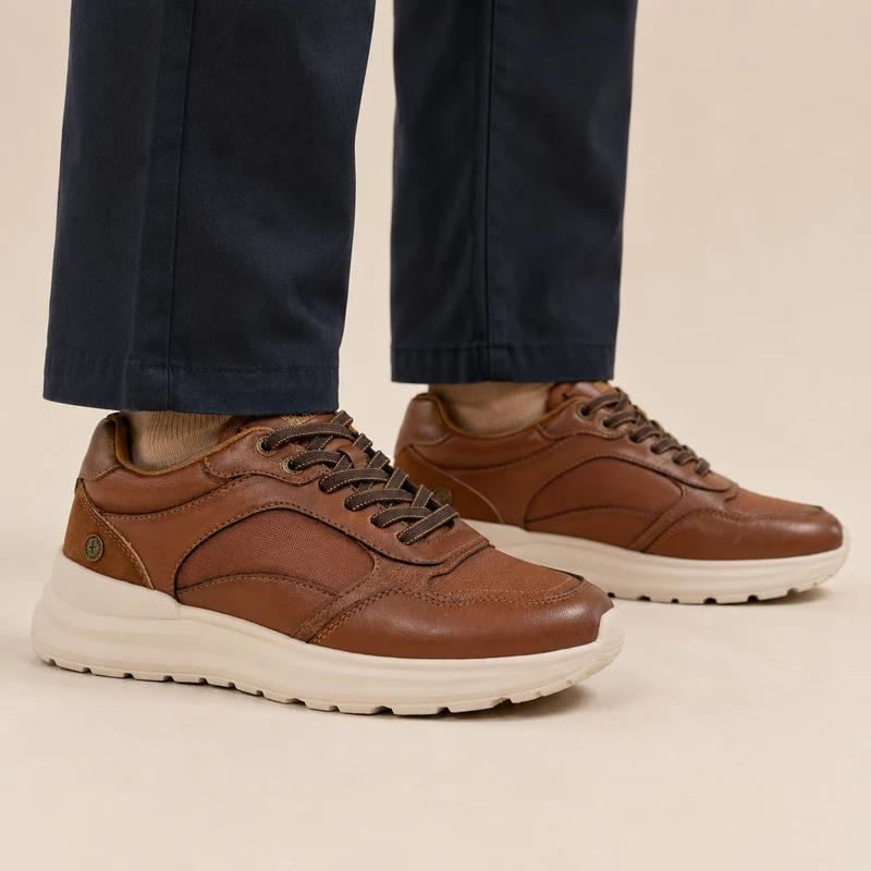 HOMBRE CASUAL XTI CAMEL