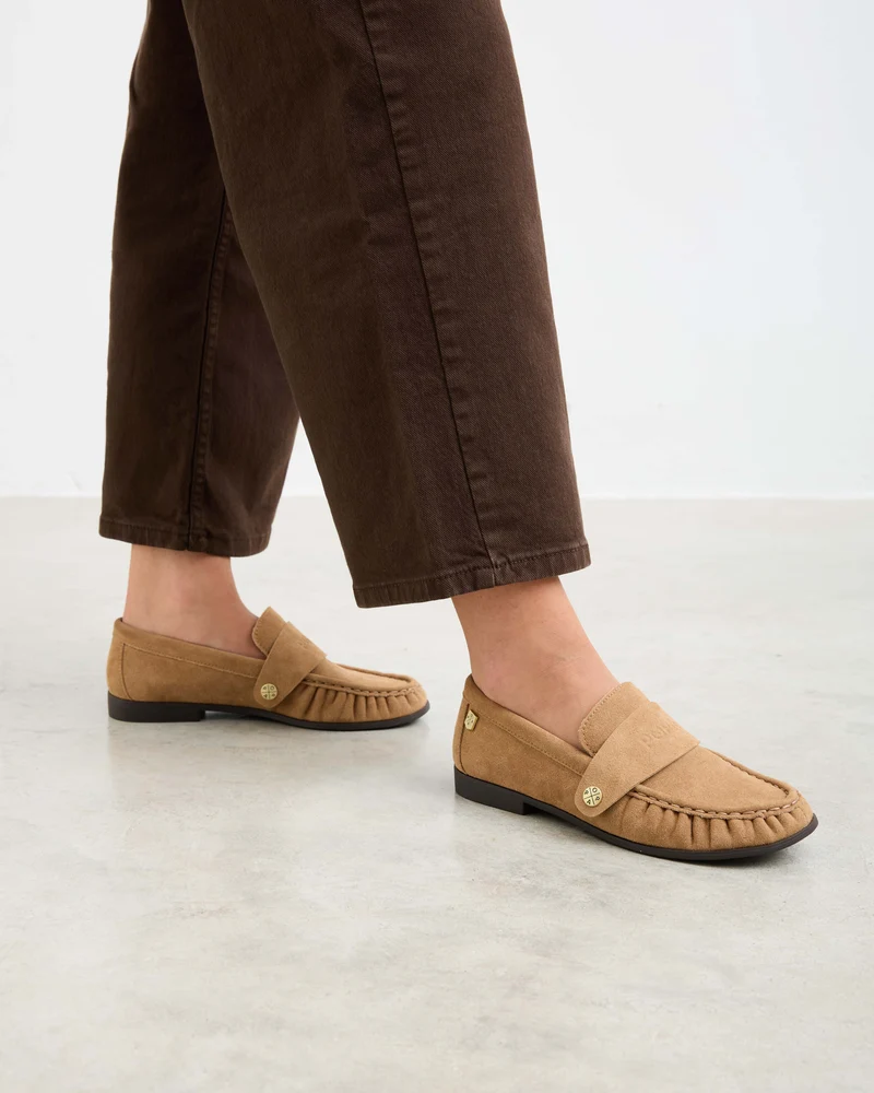 Mocasín Beige de Mujer Yao